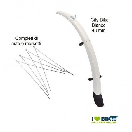 White bike fenders sale