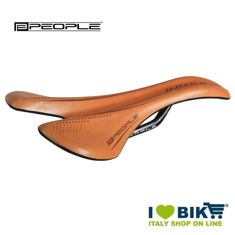 leather bicycle saddle